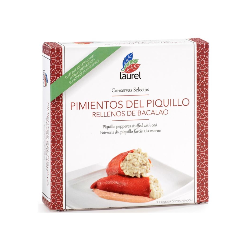 Pimiento del piquillo relleno de bacalao