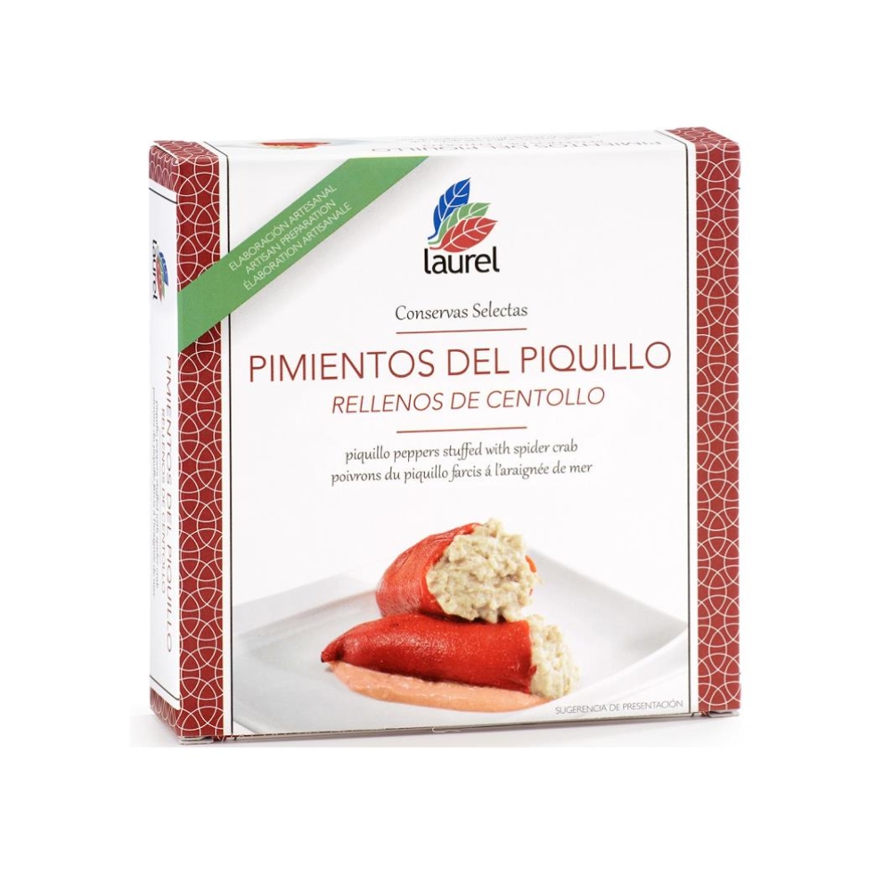 Pimiento del piquillo relleno de centollo