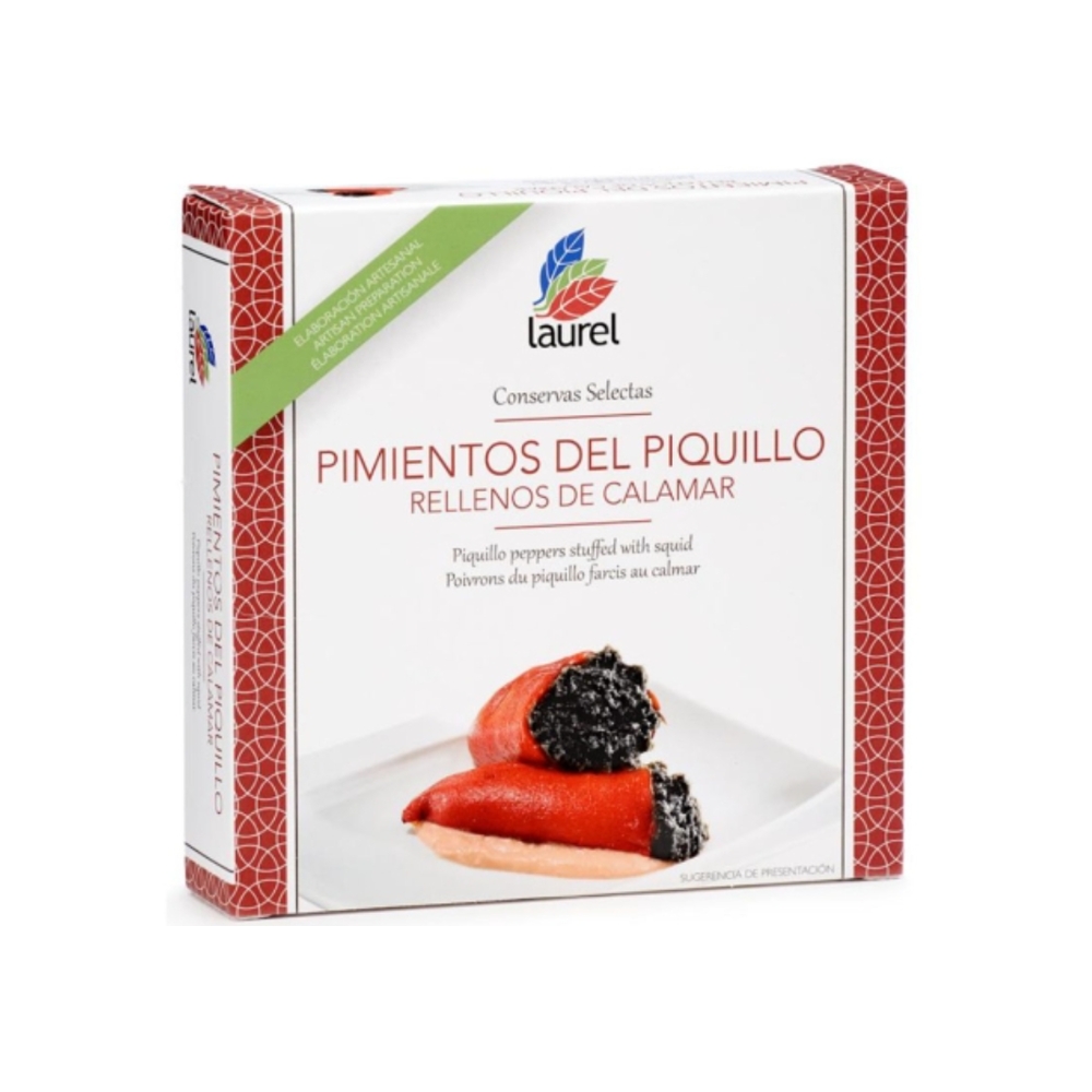 Pimiento del piquillo relleno de calamar
