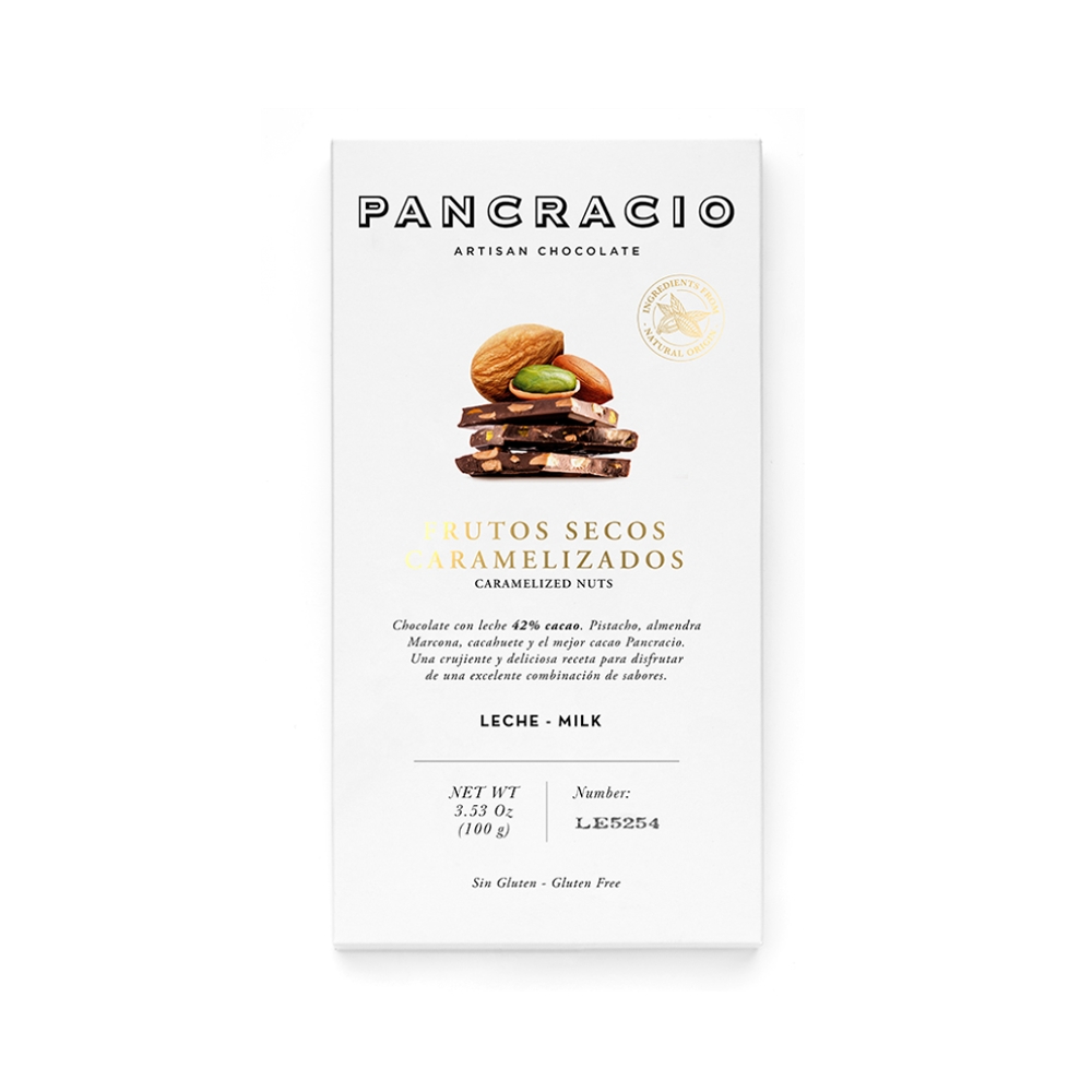 Mini tableta frutos secos caramelizados