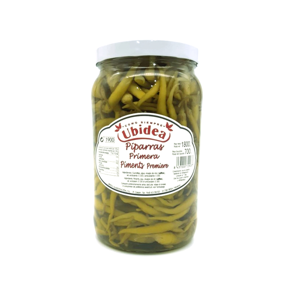 Piparra 1/2 galón (guindilla no picante)